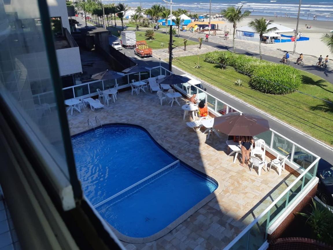 Appartement Frente Mar Piscina Churrasqueira Wifi Garagem Portaria 24Hs à Solemar Extérieur photo